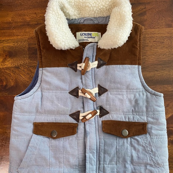Genuine Kids by OshKosh Other - Boys 3T denim vest
